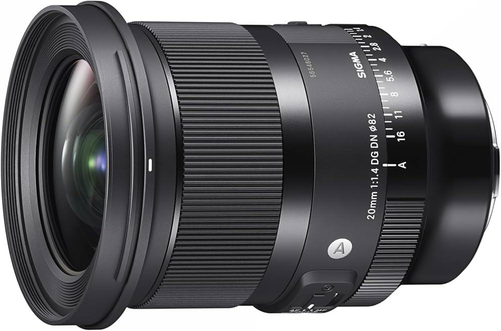 SIGMA 20mm F1.4 DG DN Art ソニーEマウント Sigma 20mm f/1.4 DG DN Art Lens for Sony E 414965 B&H Photo